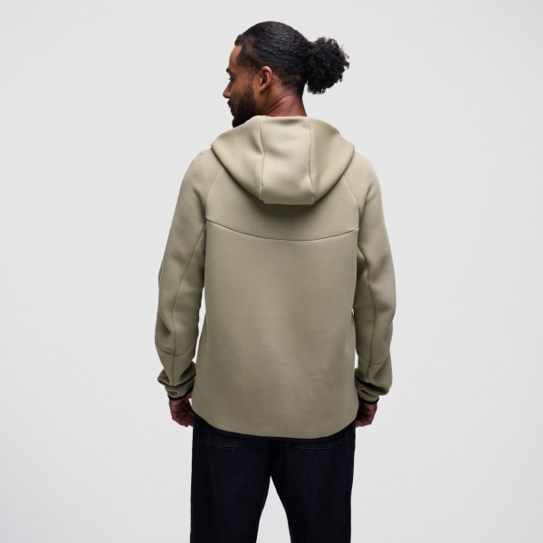 Los Angeles Dodgers Nike Tan Tech Fleece Windrunner Full-Zip Hoodie Jacket