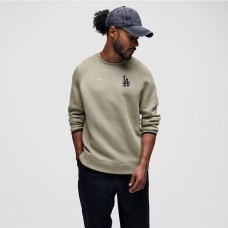 Los Angeles Dodgers Nike Olive Tech Fleece Raglan Sweatshirt