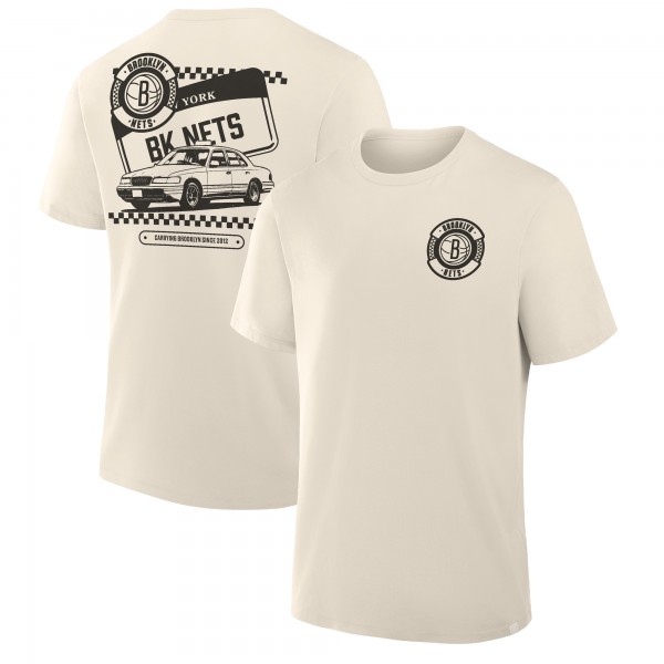 Brooklyn Nets Fanatics Cream Team Culture T-Shirt