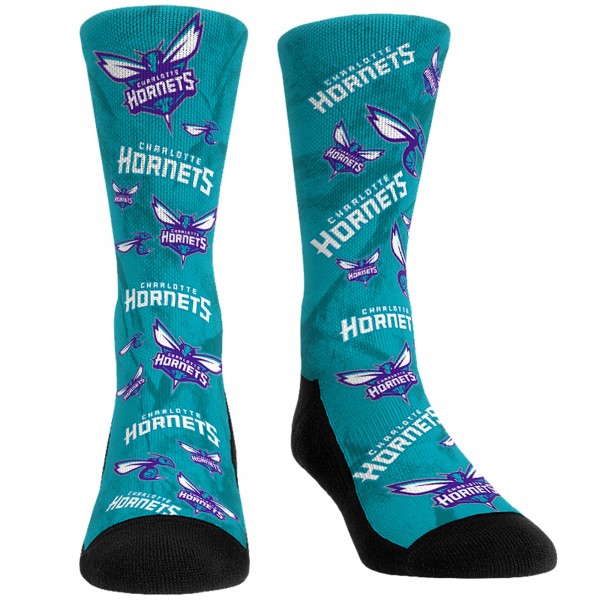 Носки и трусы Charlotte Hornets Rock Em All-Over Logo - Teal
