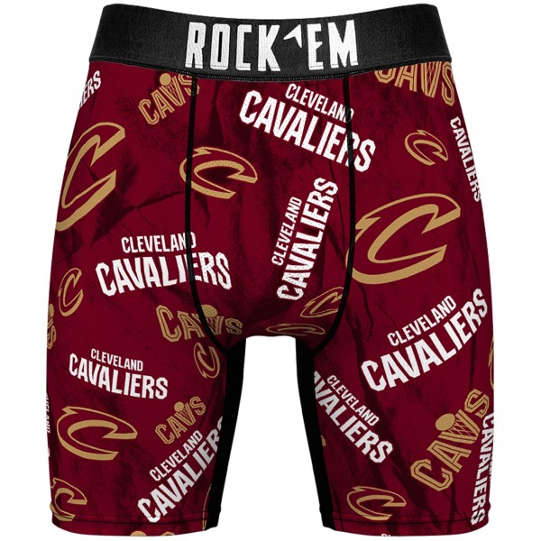 Носки и трусы Cleveland Cavaliers Rock Em All-Over Logo - Wine