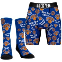 Носки и трусы New York Knicks Rock Em All-Over Logo - Blue