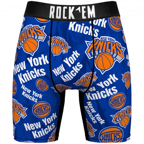 Носки и трусы New York Knicks Rock Em All-Over Logo - Blue
