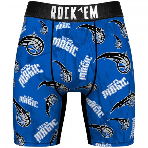 Носки и трусы Orlando Magic Rock Em All-Over Logo - Blue