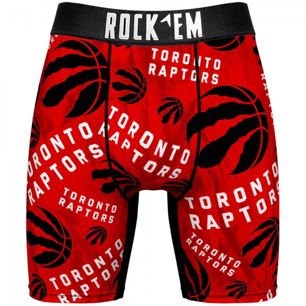 Носки и трусы Toronto Raptors Rock Em All-Over Logo - Red