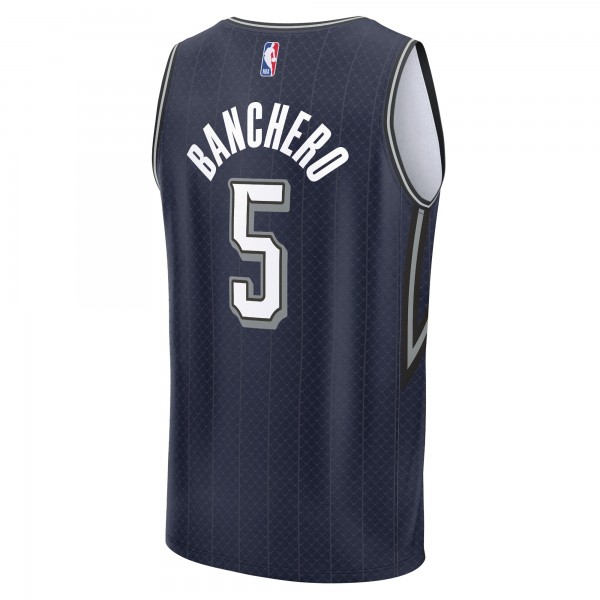 Игровая форма  Paolo Banchero Orlando Magic Unisex 2023/24 Fast Break - Navy - City Edition