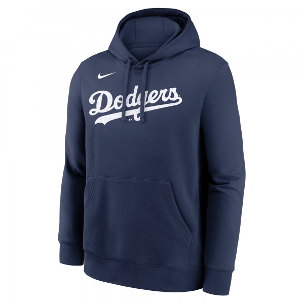 Los Angeles Dodgers Mookie Betts Nike Navy Player Name & Number Club Pullover Hoodie