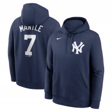 Толстовка New York Yankees Mickey Mantle Nike Navy Retired Player Name & Number Club