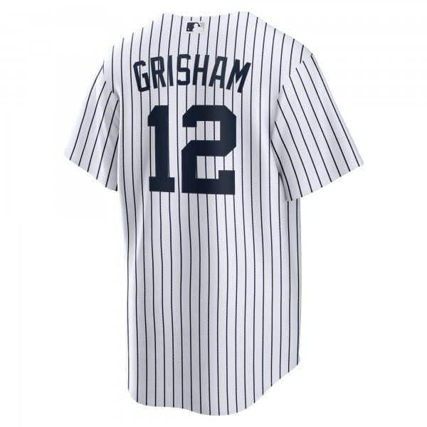 Игровая джерси New York Yankees Trent Grisham Nike White Home Replica