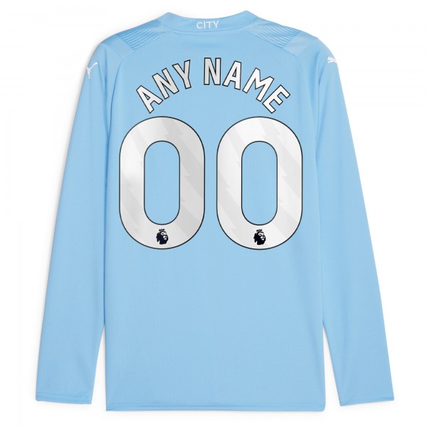 Игровая форма  Manchester City Puma 2023/24 Home Replica Custom - Sky Blue