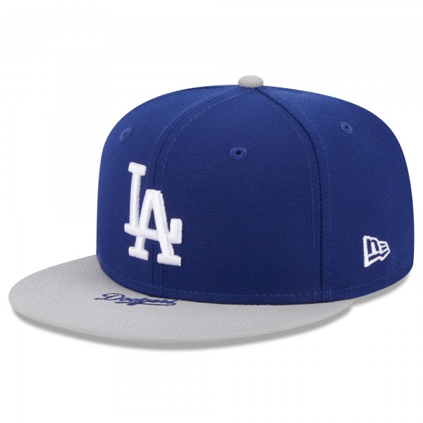 Бейсболка Los Angeles Dodgers New Era Royal/White On Deck 59FIFTY