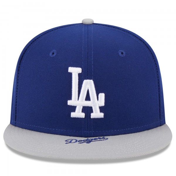 Бейсболка Los Angeles Dodgers New Era Royal/White On Deck 59FIFTY
