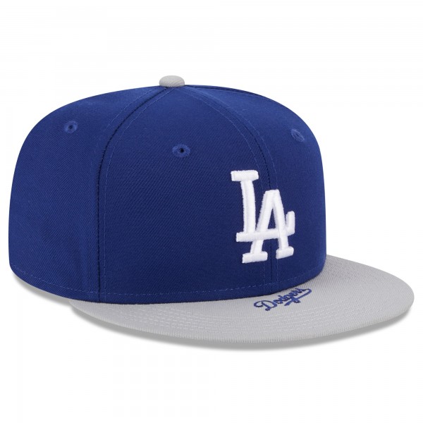 Бейсболка Los Angeles Dodgers New Era Royal/White On Deck 59FIFTY