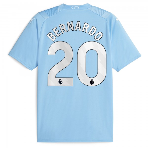 Игровая форма  Bernardo Silva Manchester City Puma 2023/24 Home Replica Player - Sky Blue