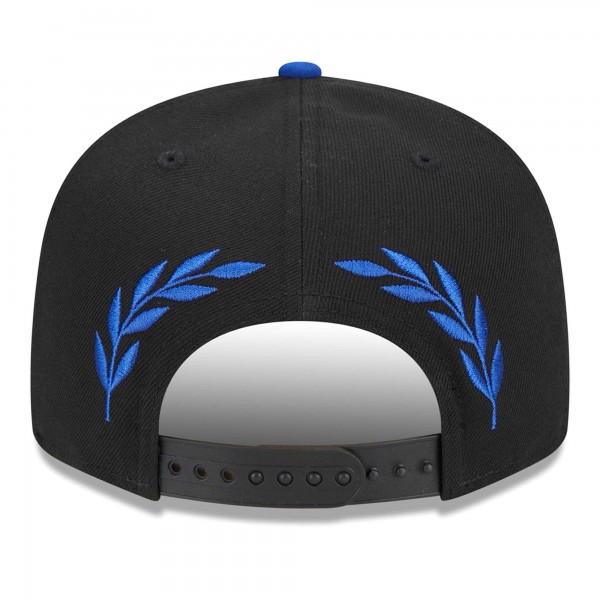 Бейсболка Philadelphia 76ers New Era Back Laurels 9FIFTY - Black