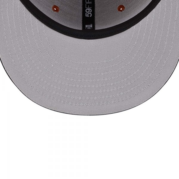 Бейсболка Brooklyn Nets New Era Two-Tone 59FIFTY - Rust/Black