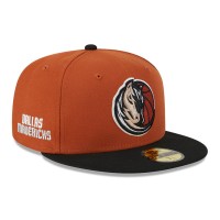 Бейсболка Dallas Mavericks New Era Two-Tone 59FIFTY - Rust/Black