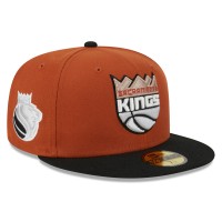 Бейсболка Sacramento Kings New Era Two-Tone 59FIFTY - Rust/Black
