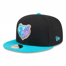 Бейсболка Memphis Grizzlies New Era Arcade Scheme 59FIFTY - Black/Turquoise
