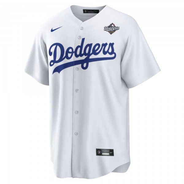 Джерси Los Angeles Dodgers Mookie Betts Nike White 2025 World Series Home Replica Player