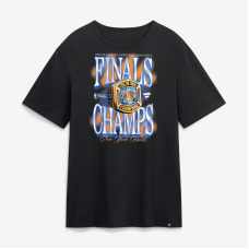 Футболка New York Knicks Fanatics Black 2026 NBA Finals Champions Ring