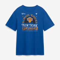 Футболка New York Knicks Fanatics Blue 2026 NBA Eastern Conference Champions Hometown
