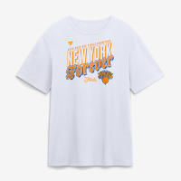 Футболка New York Knicks Fanatics White 2026 NBA Finals Champions Hometown