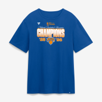 Футболка New York Knicks Fanatics Blue 2026 NBA Finals Champions Core
