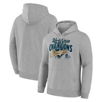 Los Angeles Dodgers Fanatics Steel 2025 World Series Champions Locker Room Hoodie