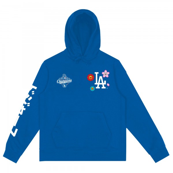 Unisex Murakami x Los Angeles Dodgers Fanatics Royal 2025 World Series Champions Legacy Fleece Hoodie