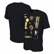 Чемпионская футболка Denver Nuggets Nike 2023 NBA Finals Champions Celebration Expressive - Black