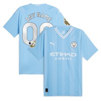 Игровая форма  Manchester City Puma 2023/24 Authentic Custom - Sky Blue