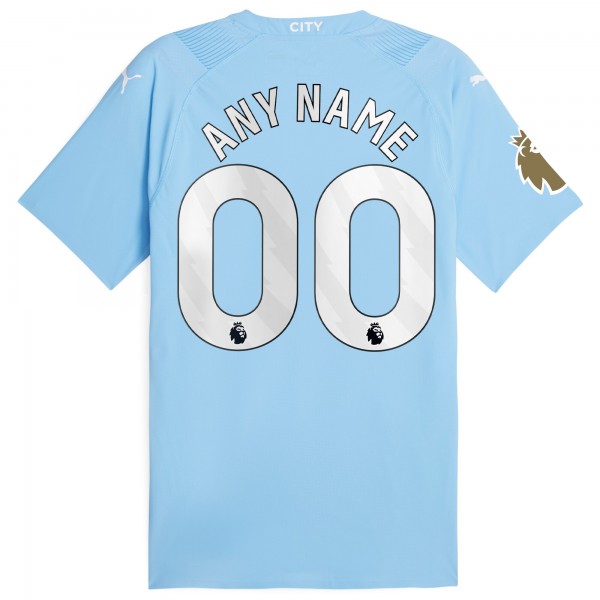 Игровая форма  Manchester City Puma 2023/24 Authentic Custom - Sky Blue