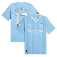 Игровая форма  Kevin De Bruyne Manchester City Puma 2023/24 Authentic Player - Sky Blue