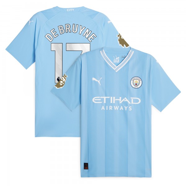 Игровая форма  Kevin De Bruyne Manchester City Puma 2023/24 Authentic Player - Sky Blue