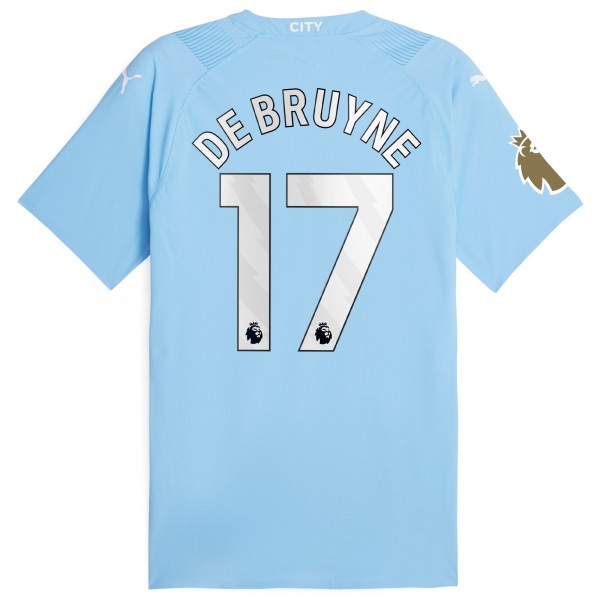 Игровая форма  Kevin De Bruyne Manchester City Puma 2023/24 Authentic Player - Sky Blue