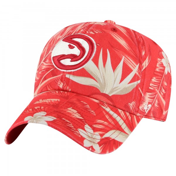 Бейсболка Atlanta Hawks 47 Tropicalia Floral - Red