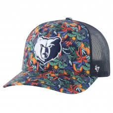 Memphis Grizzlies 47 Jungle Trucker Adjustable Hat - Navy