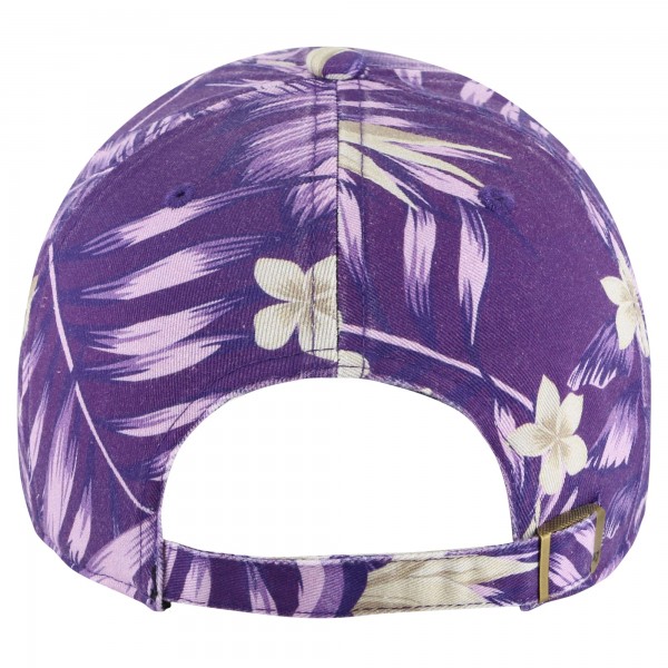 Бейсболка Los Angeles Lakers 47 Purple Tropicalia Floral Clean Up