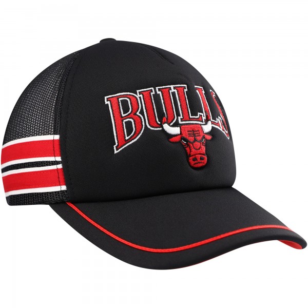 Бейсболка Chicago Bulls 47 Black Sidebrand Stripes