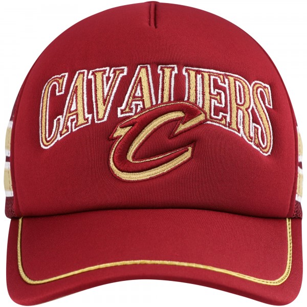 Бейсболка Cleveland Cavaliers 47 Wine Sidebrand Stripes Trucker