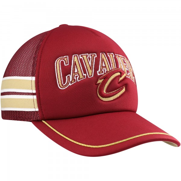 Бейсболка Cleveland Cavaliers 47 Wine Sidebrand Stripes Trucker