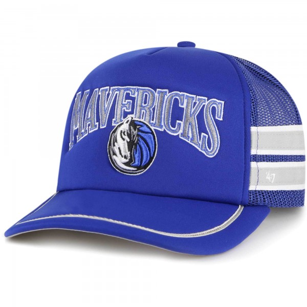 Бейсболка Dallas Mavericks 47 Sidebrand Stripes - Blue