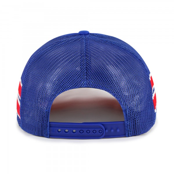 Бейсболка Philadelphia 76ers 47 Royal Sidebrand Stripes Trucker