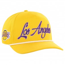 Бейсболка Los Angeles Lakers 47 Overhand Logo Hitch - Gold