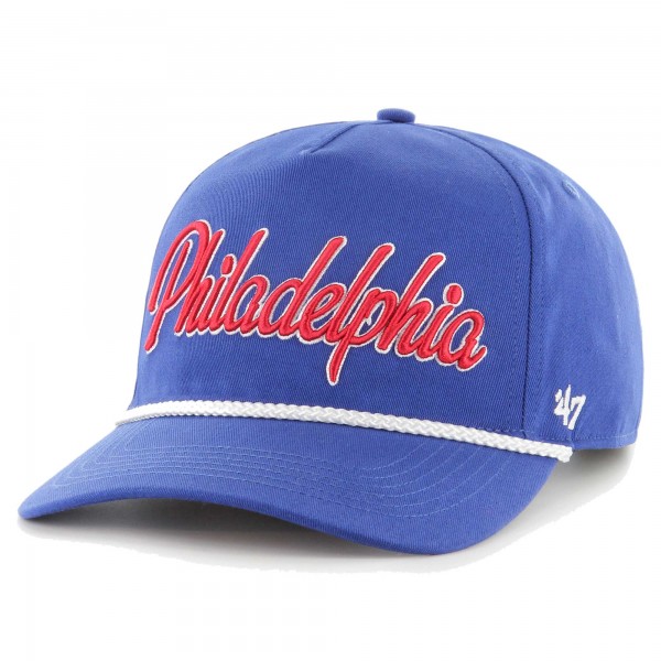 Бейсболка Philadelphia 76ers 47 Royal Overhand Logo Hitch