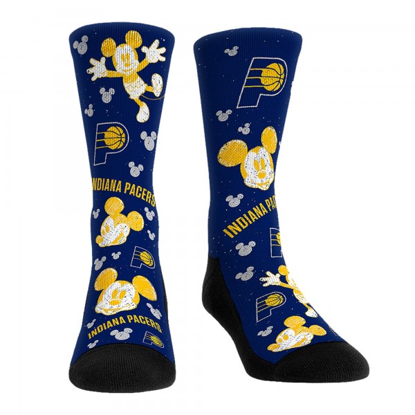 Носки Mickey Mouse Indiana Pacers Rock Em Socks Unisex Disney Crew - Navy