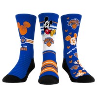 Три пары носков Mickey Mouse New York Knicks Rock Em Unisex Disney Crew - Blue