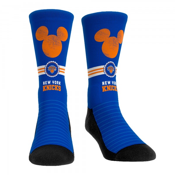 Три пары носков Mickey Mouse New York Knicks Rock Em Unisex Disney Crew - Blue