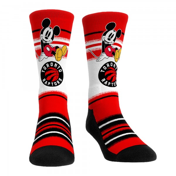 Три пары носков Mickey Mouse Toronto Raptors Rock Em Unisex Disney Crew - Red